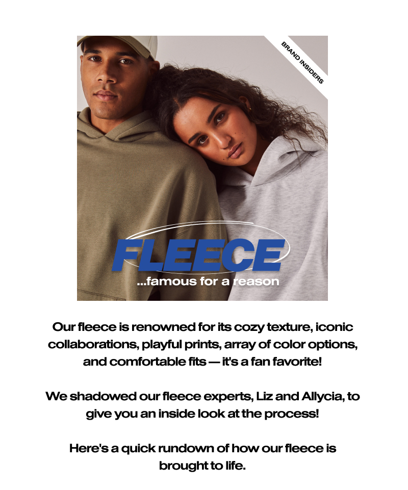 Behind the design - Fleece